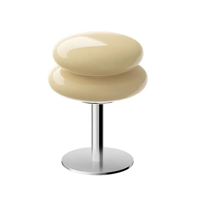 Bauhaus Lollipop Ripple Glass Table Lamp S27