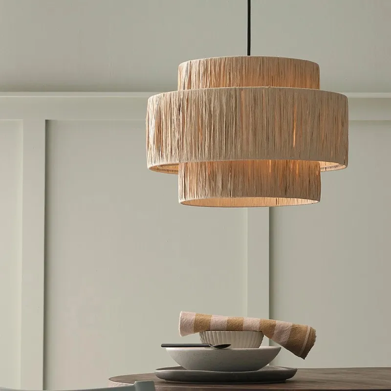 Wabi-Sabi Style Weave Pendant Light/Ceiling Light
