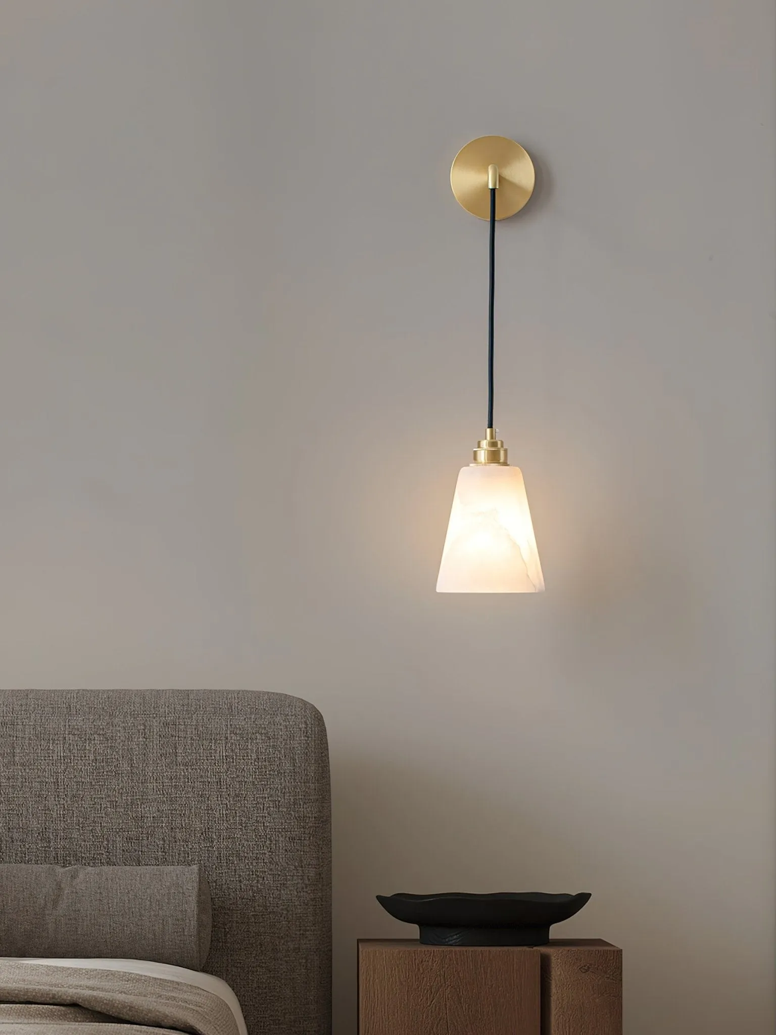Droplet Alabaster Wall Lamp T1627