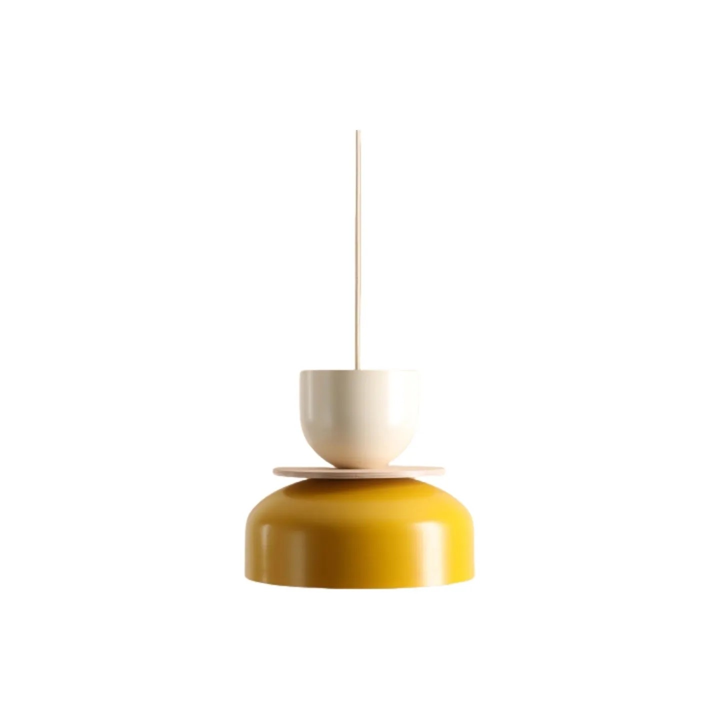 Modern Dual‑Shade Pendant Lamp With Scandinavian Style S227