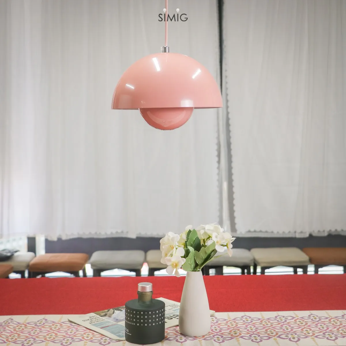 Modern Macaroon Flower Bud Pendant Light S207