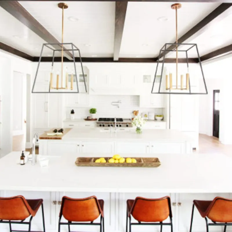 Trapezium Cage Pendant Light