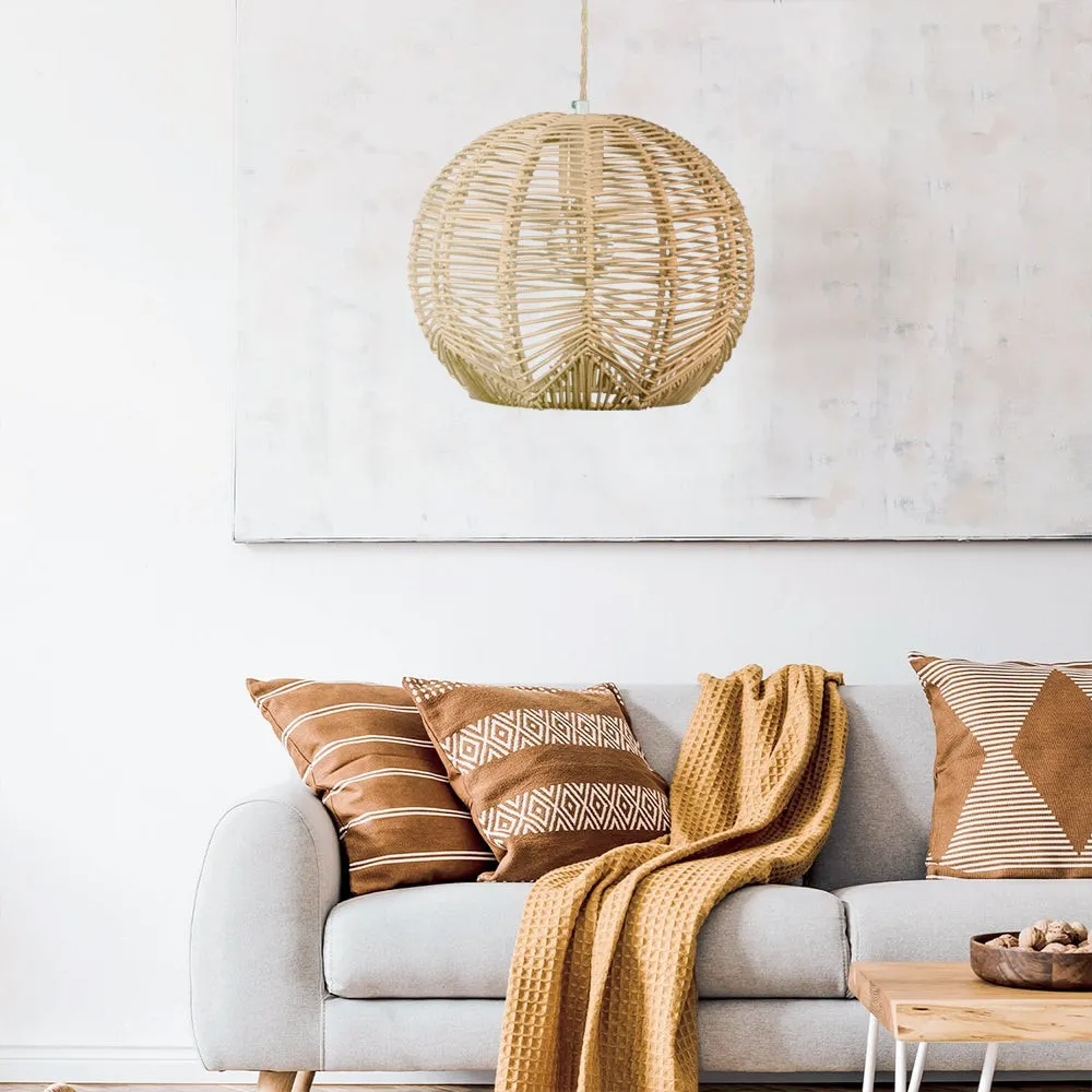 Bohemian Rattan Pendant Lamp S73