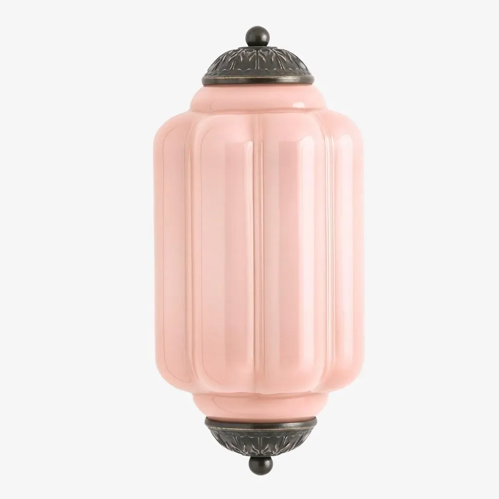 Eloise Elegant Glass Wall Sconce - Vintage Lighting for Bedroom T290