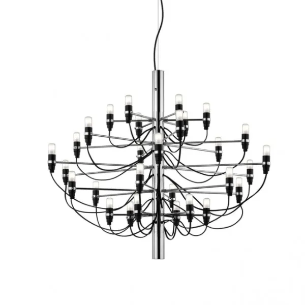 Tendrila Multi-Light Chandelier - Industrial Style Pendant Light for Dining Room