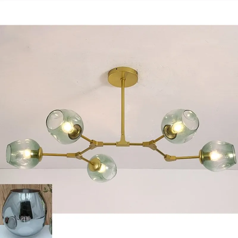 Branching Bubble Chandelier
