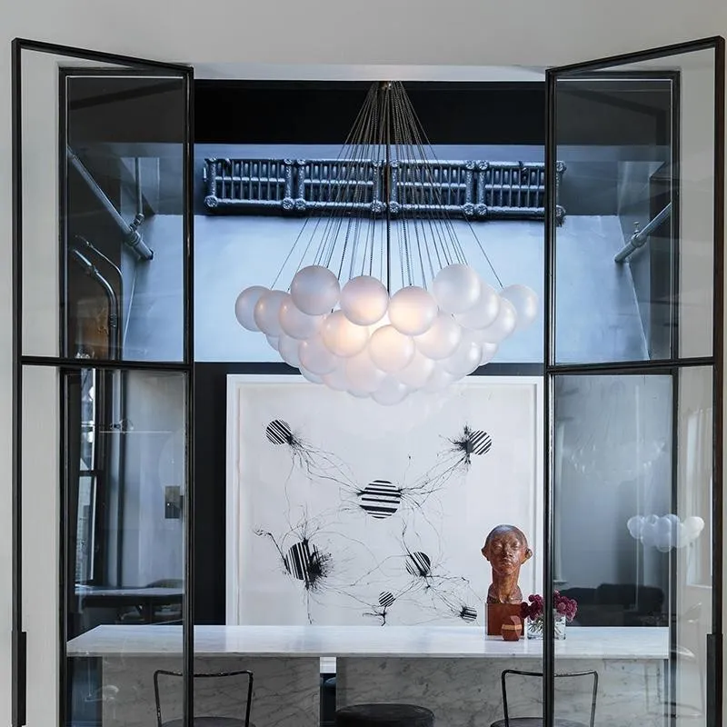 Cloud Orb Chandelier