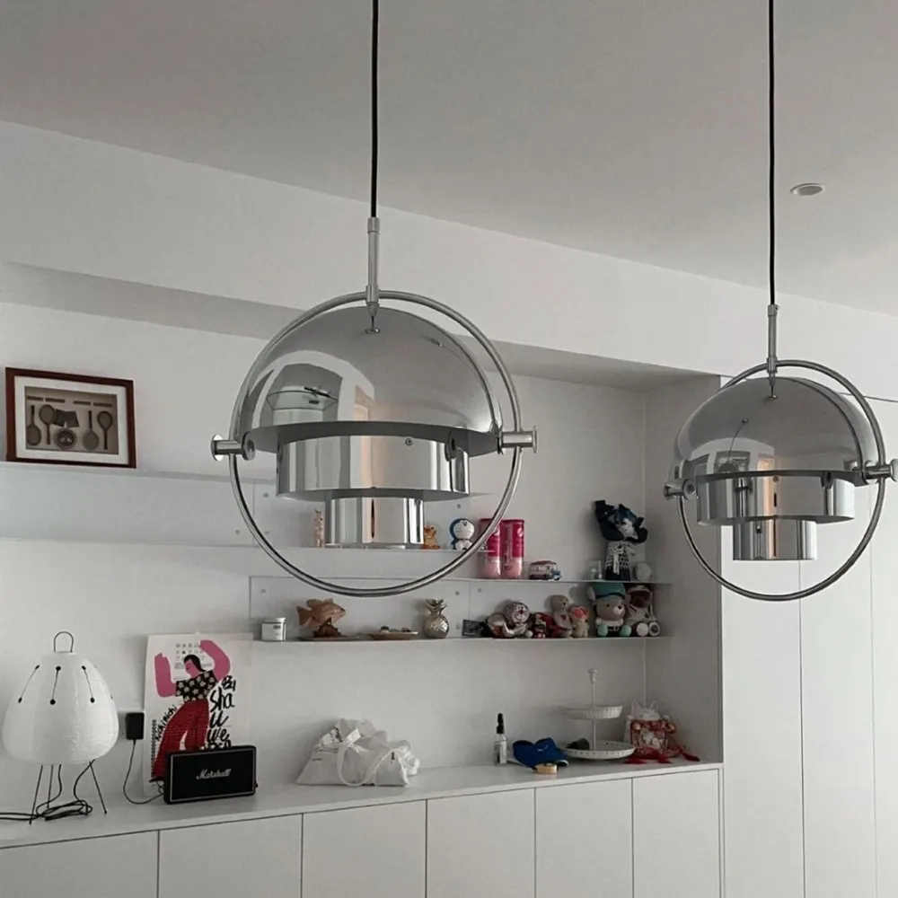 Multiva Pendant Light - Modern Metal Design for Living Room