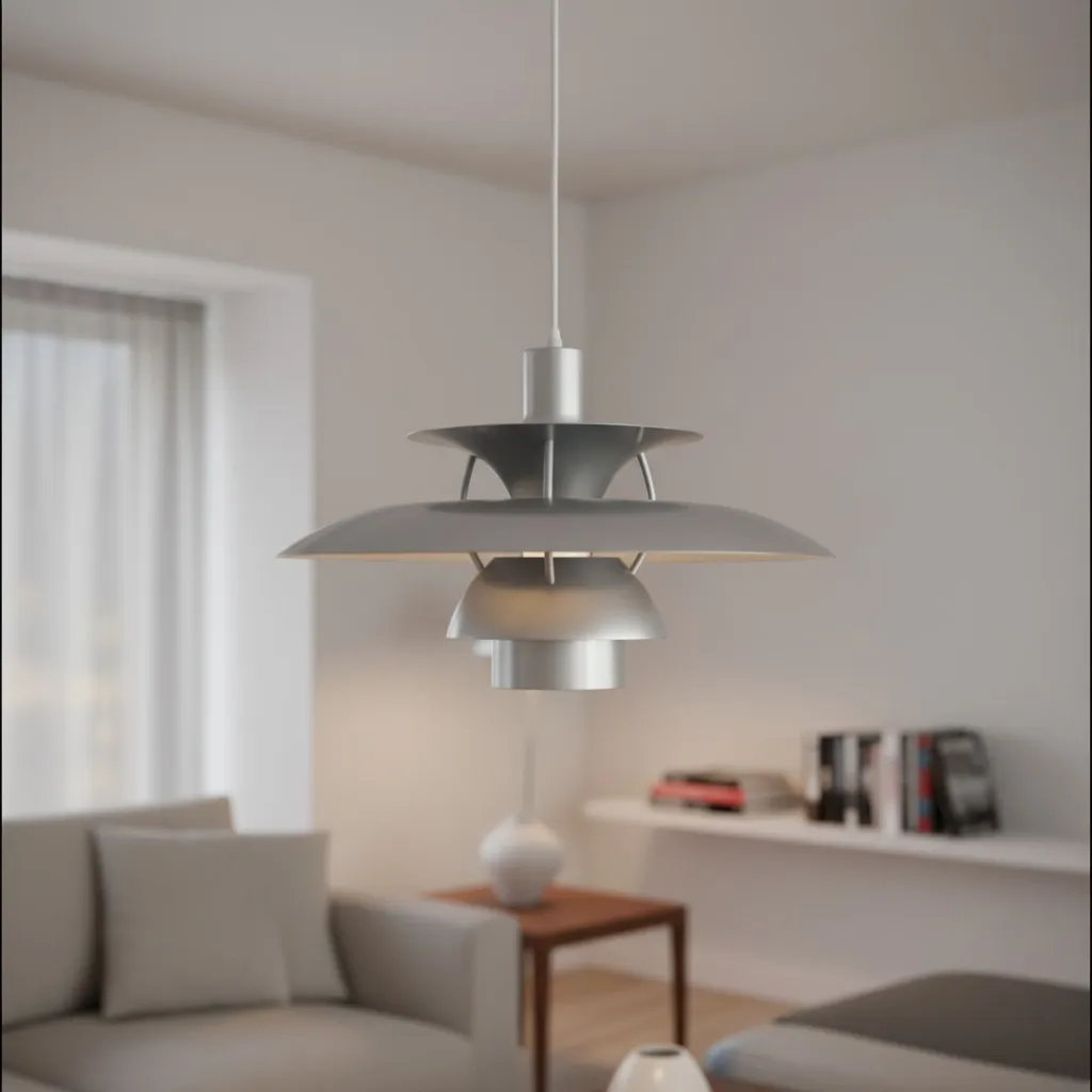 Danish Multi-layer Metal Pendant Light S107