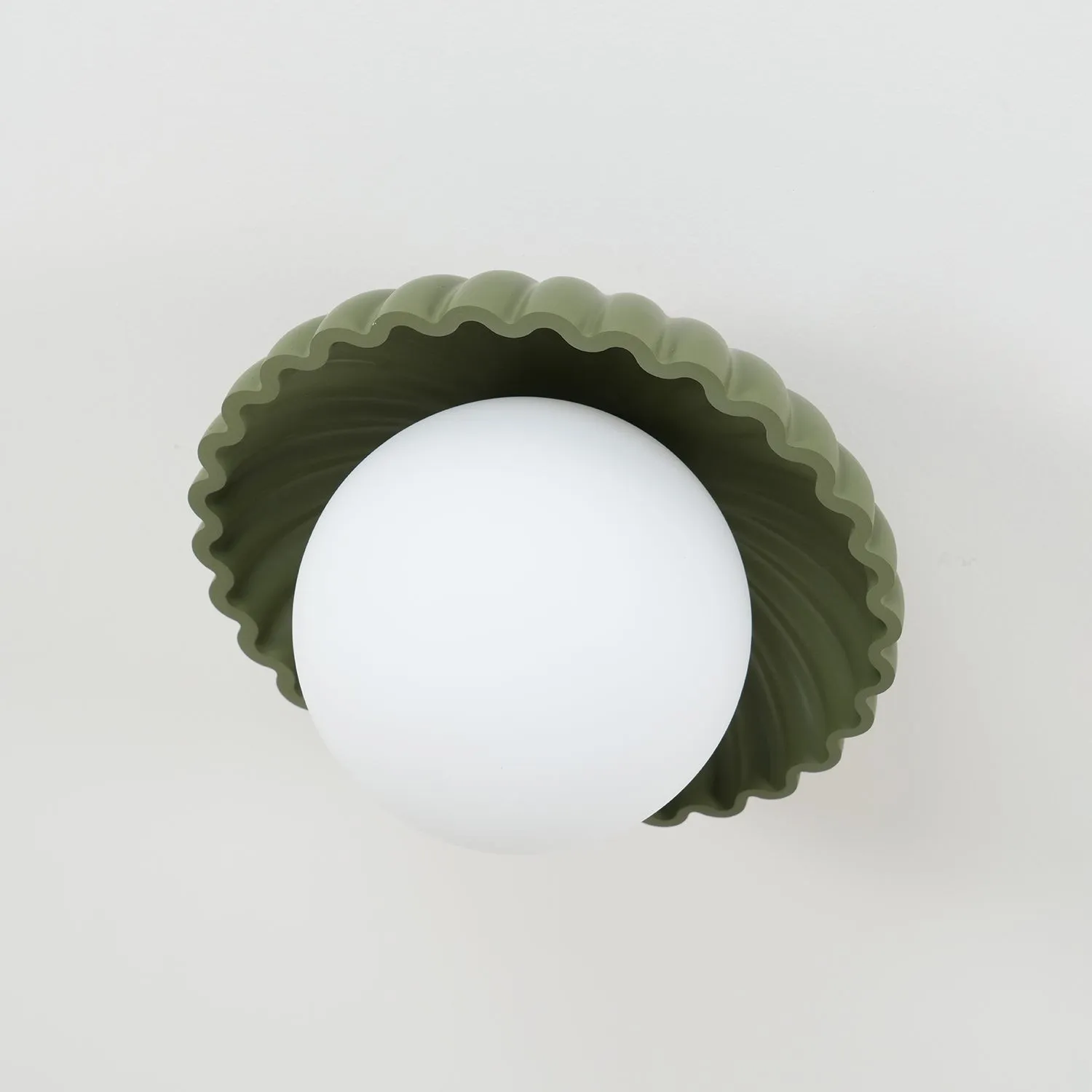 Alien Cream Glass Ceiling Light - Modern Nordic Ceiling Fixture M77