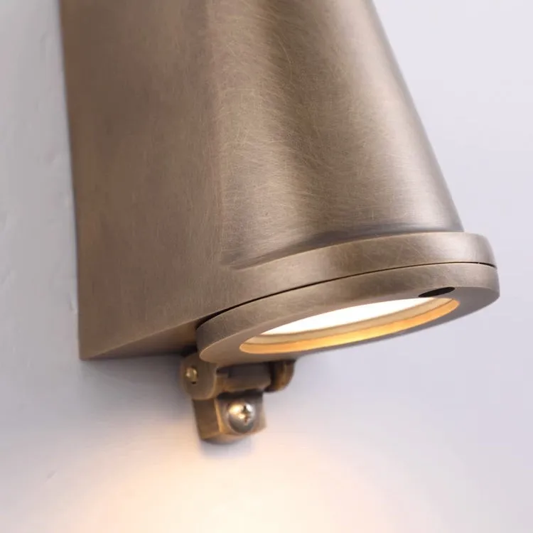 Bluebell Brass Outdoor Rain Proof Wall Light G107