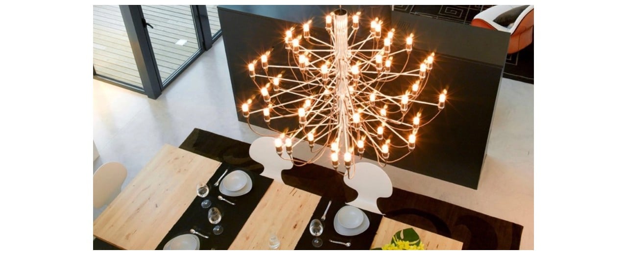 Best Gino Sarfatti's 2097 Chandelier Replica